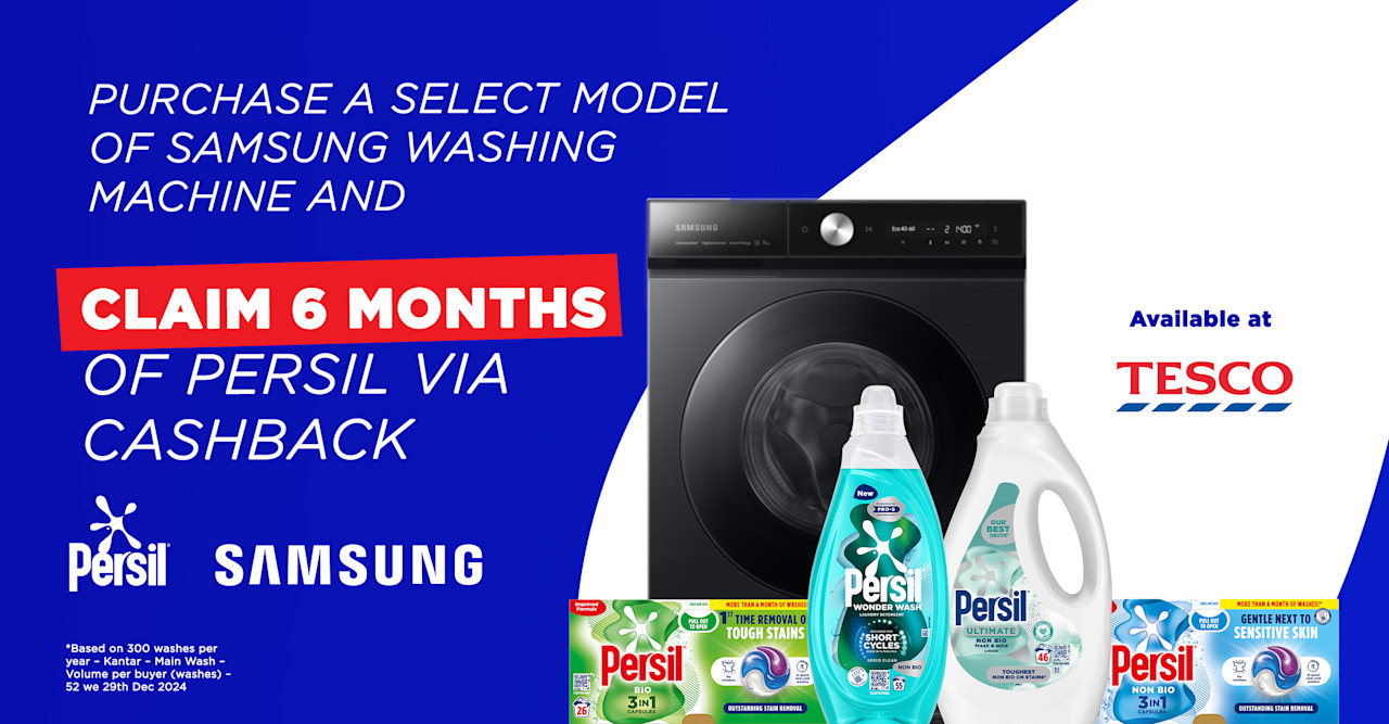 Claim 6 months of Persil Laundry Detergent.